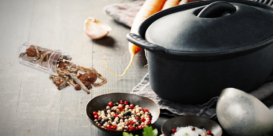 Mit Magic Mushrooms kochen: ein Einführungsleitfaden