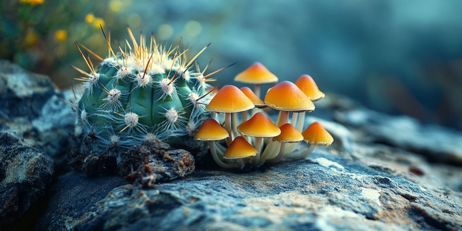 Die Unterschiede Zwischen Meskalin Und Psilocybin