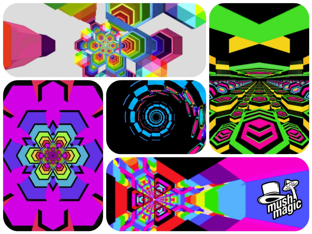 Psychedelische GIFs