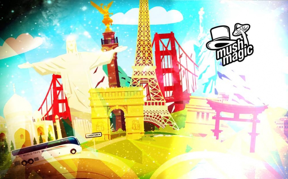 Top 10 psychedelische Reiseziele